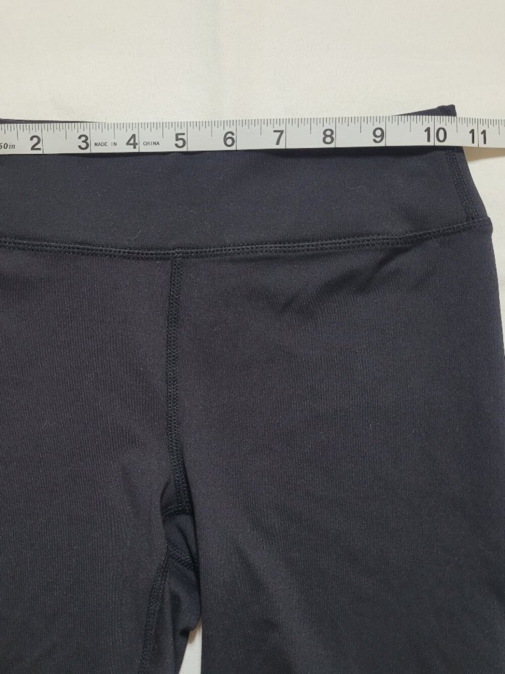 90 Degree by Reflex Girls Black Biker Shorts Size Medium - Picture 2 of 6